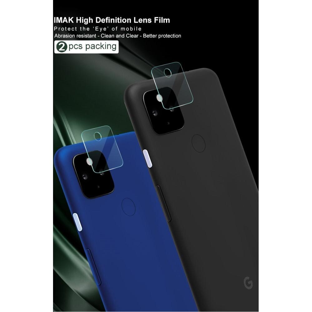 2-pack Herdet Glass Linsebeskyttelse Google Pixel 5