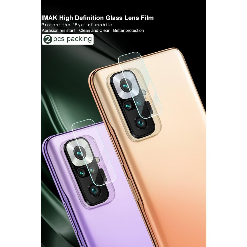 2-pack Herdet Glass Linsebeskyttelse Redmi Note 10 Pro