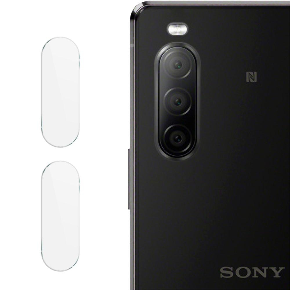 2-pack Herdet Glass Linsebeskyttelse Sony Xperia 10 II