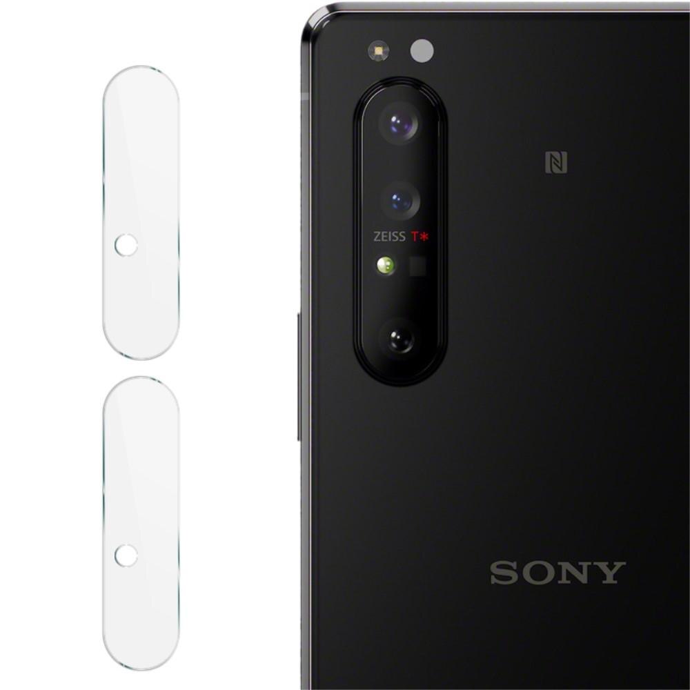 2-pack Herdet Glass Linsebeskyttelse Sony Xperia 1 II