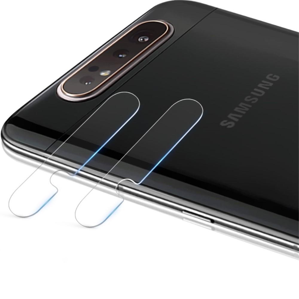 2-pack Herdet Glass Linsebeskyttelse Galaxy A80