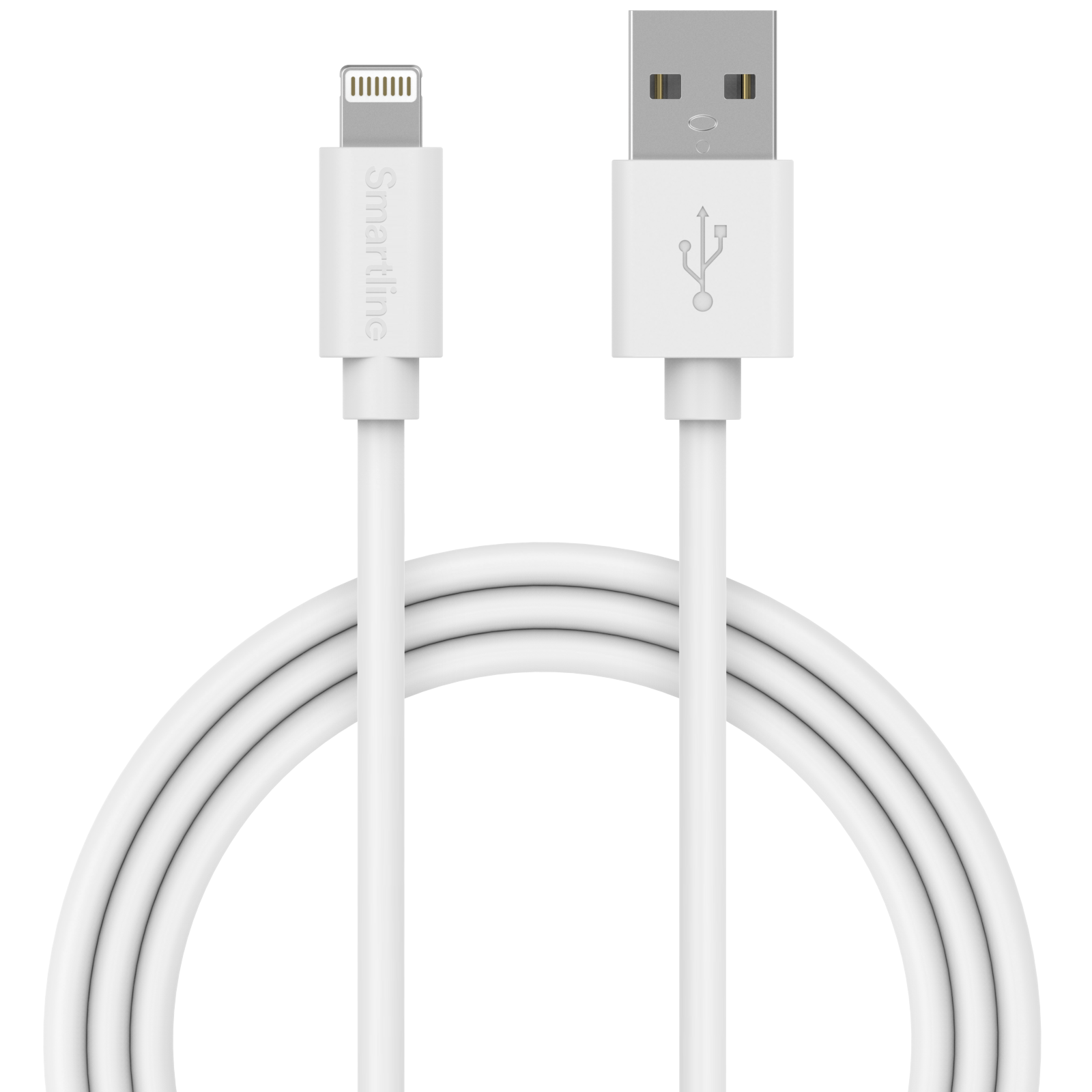 USB Cable Lightning 3m hvit