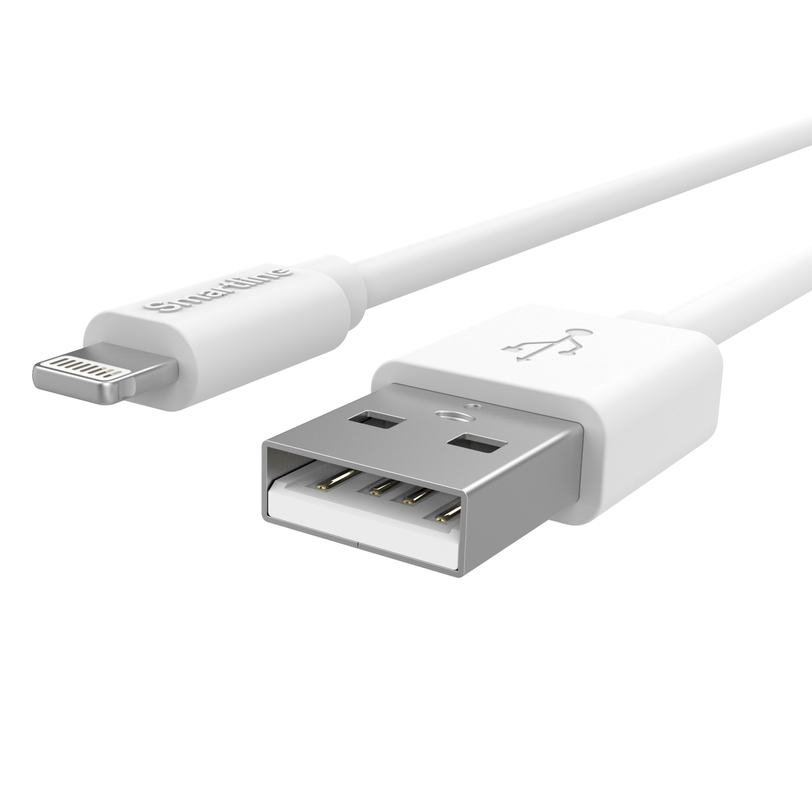 USB Cable Lightning 3m hvit