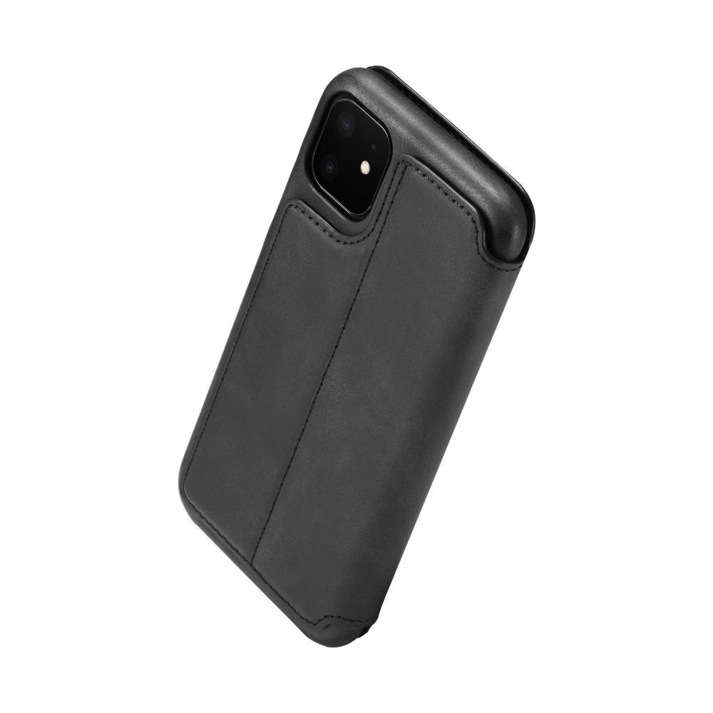 Slim Lommeboketui iPhone 11 Svart