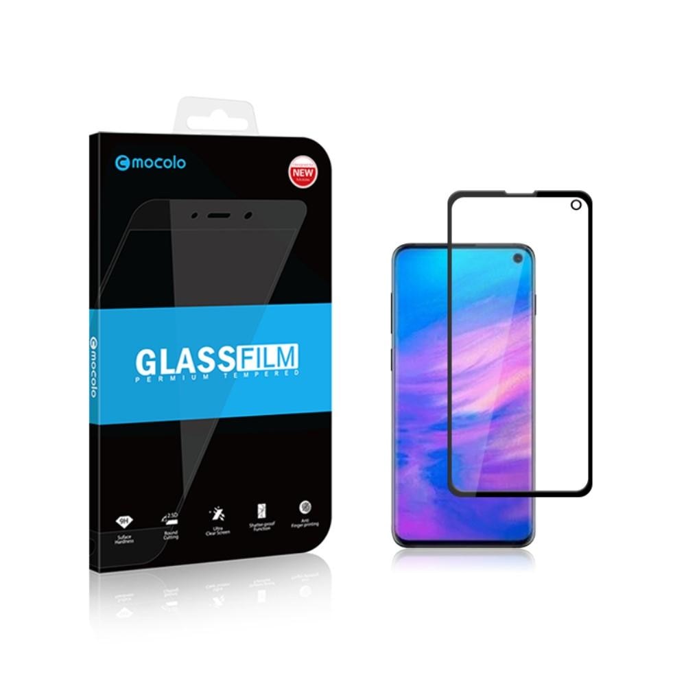 0.2mm Herdet Glass Skjermbeskytter Galaxy S10e svart