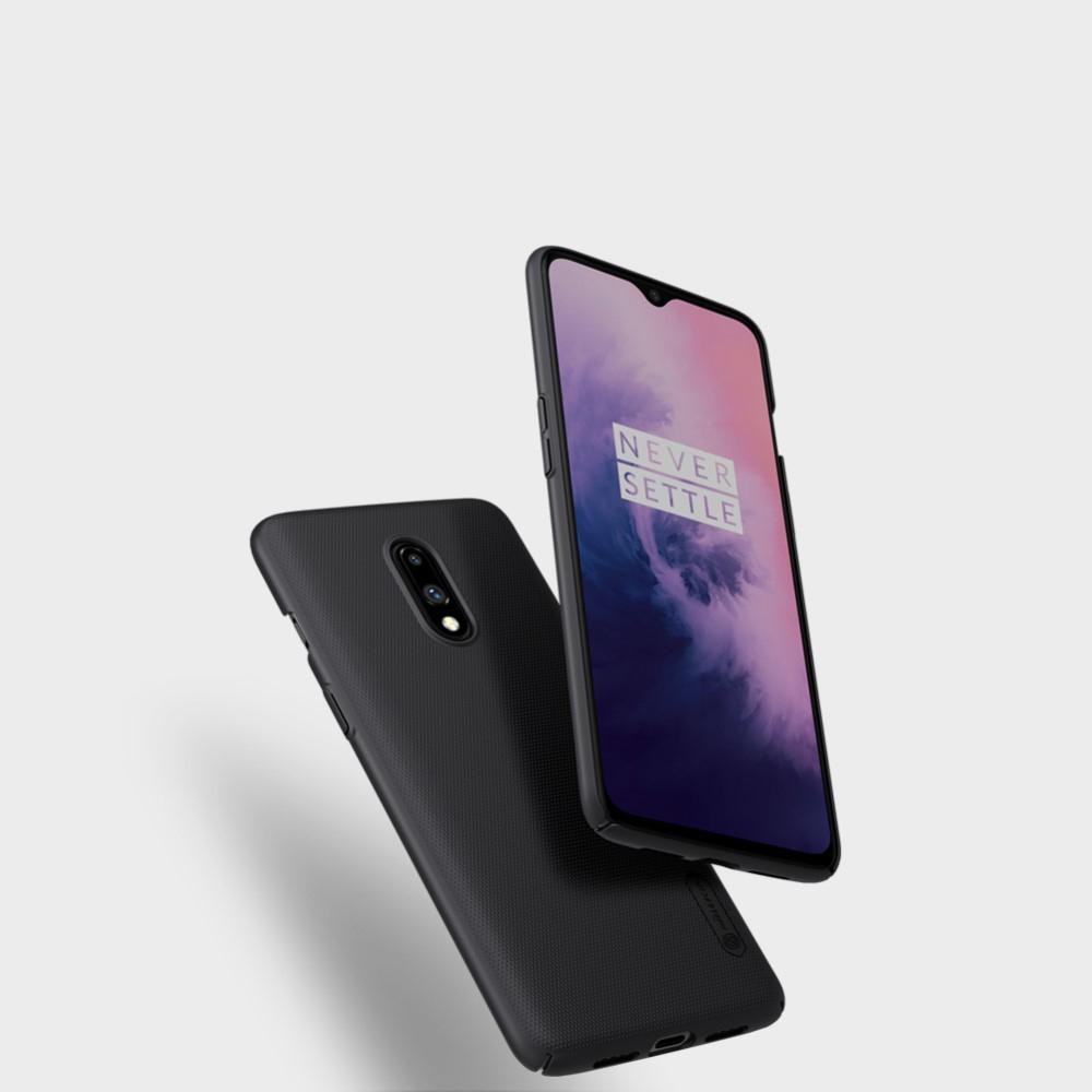 Super Frosted Shield OnePlus 7 svart