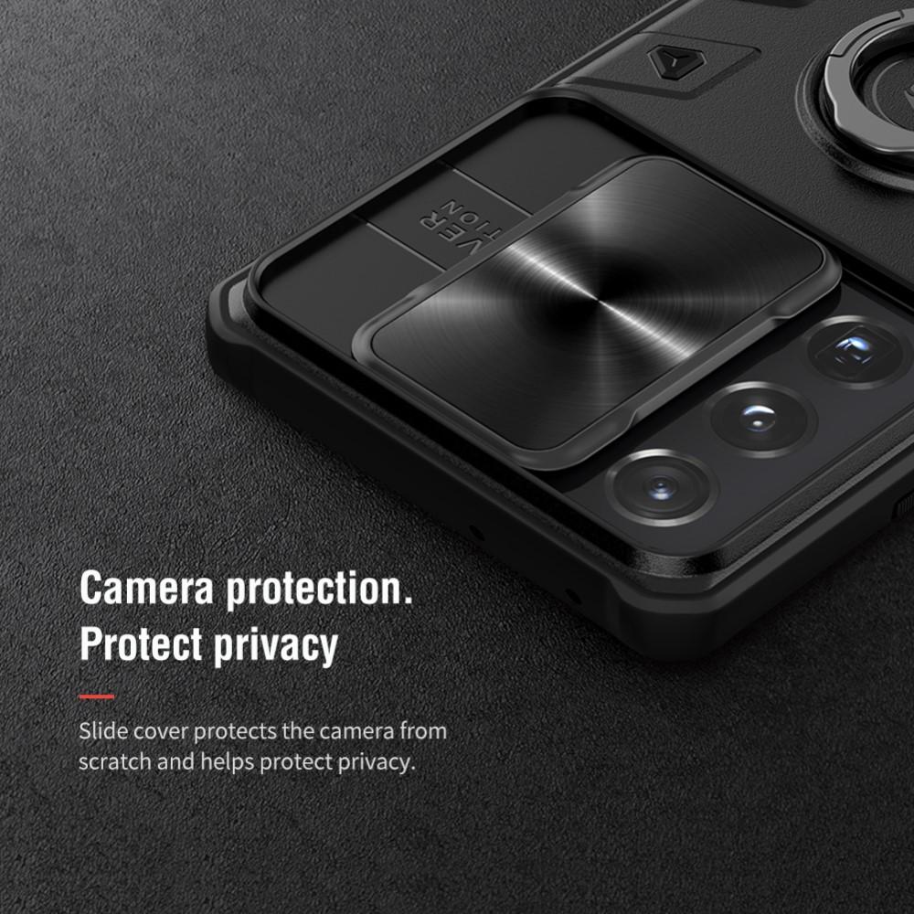 CamShield Armor Deksel Galaxy S21 Ultra blå