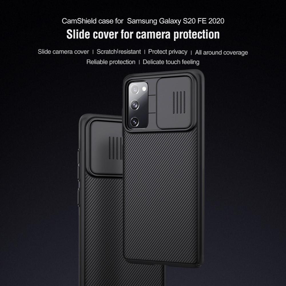 CamShield Deksel Samsung Galaxy S20 FE Svart