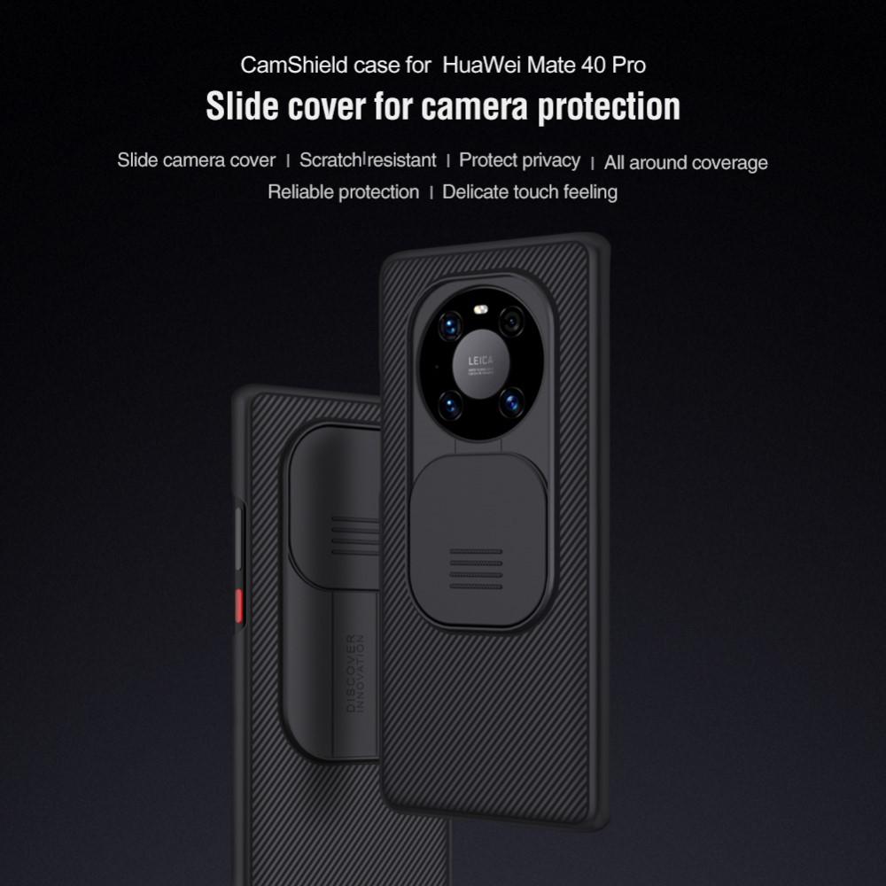 CamShield Deksel Huawei Mate 40 Pro Svart