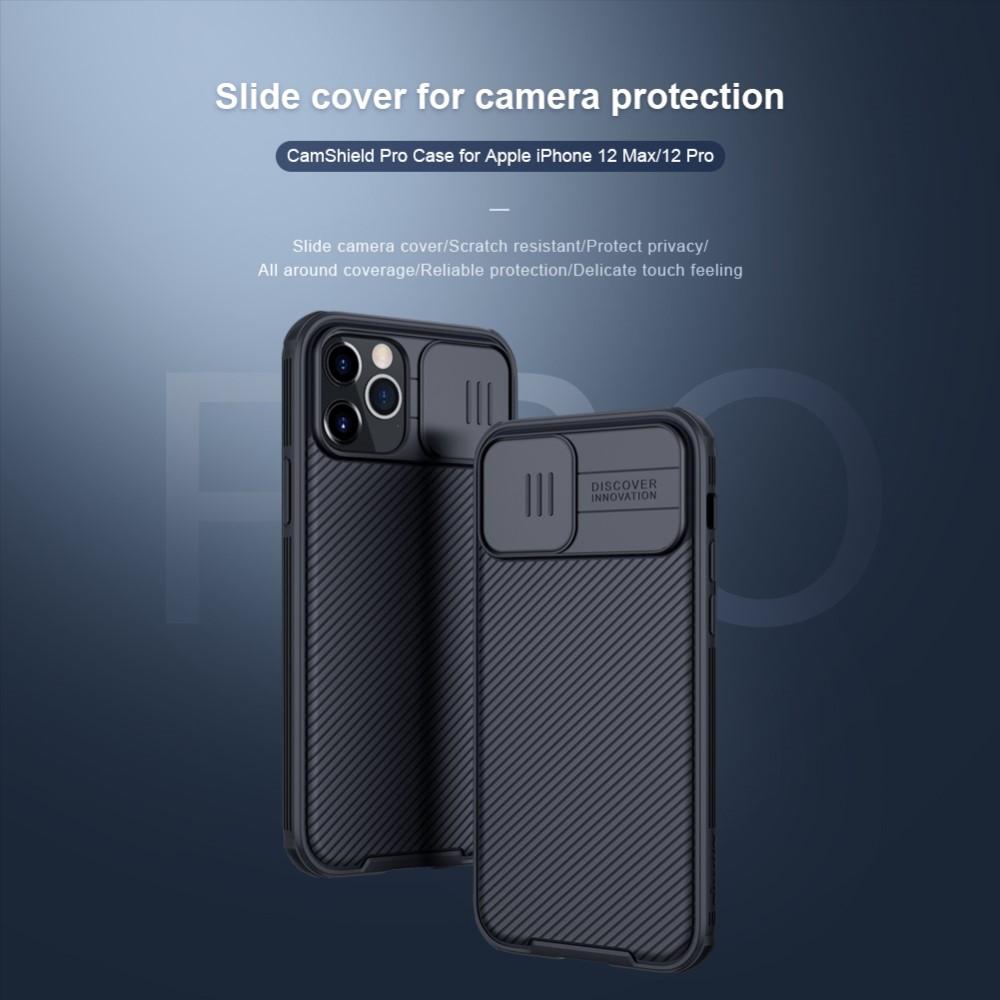 CamShield Deksel iPhone 12/12 Pro svart