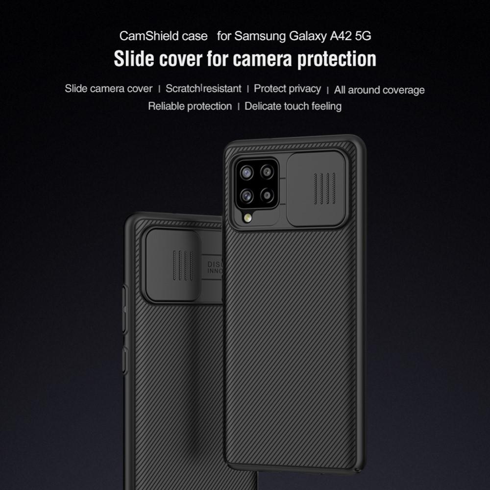 CamShield Deksel Samsung Galaxy A42 5G Black