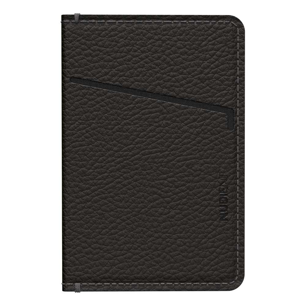 Thin Card Holder Black Leather