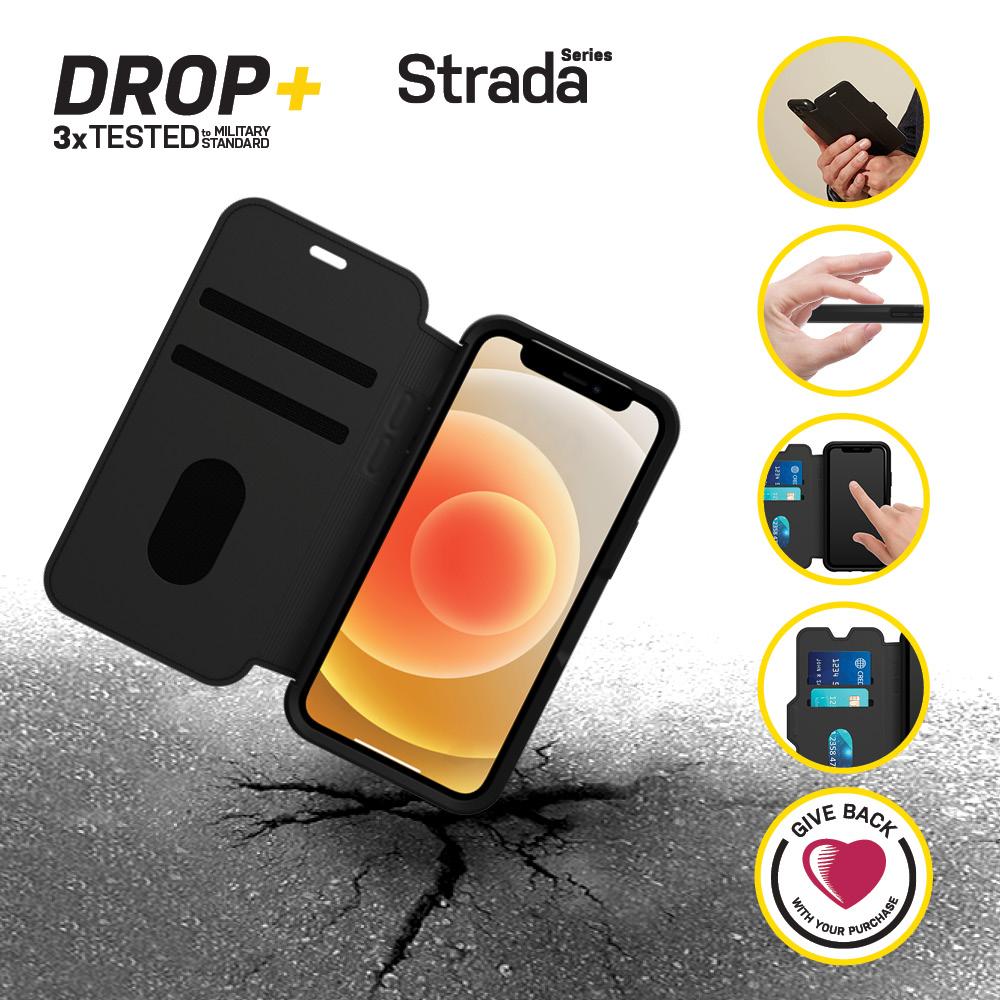 Strada Case iPhone 12 Mini Black