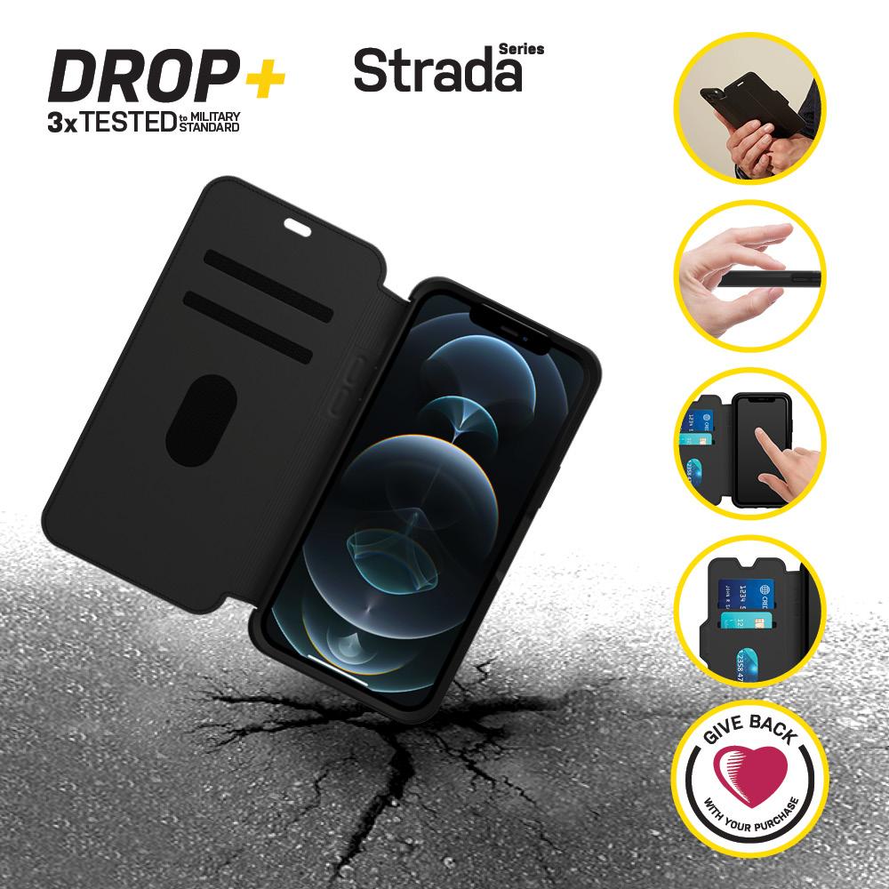 Strada Case iPhone 12 Pro Max Black