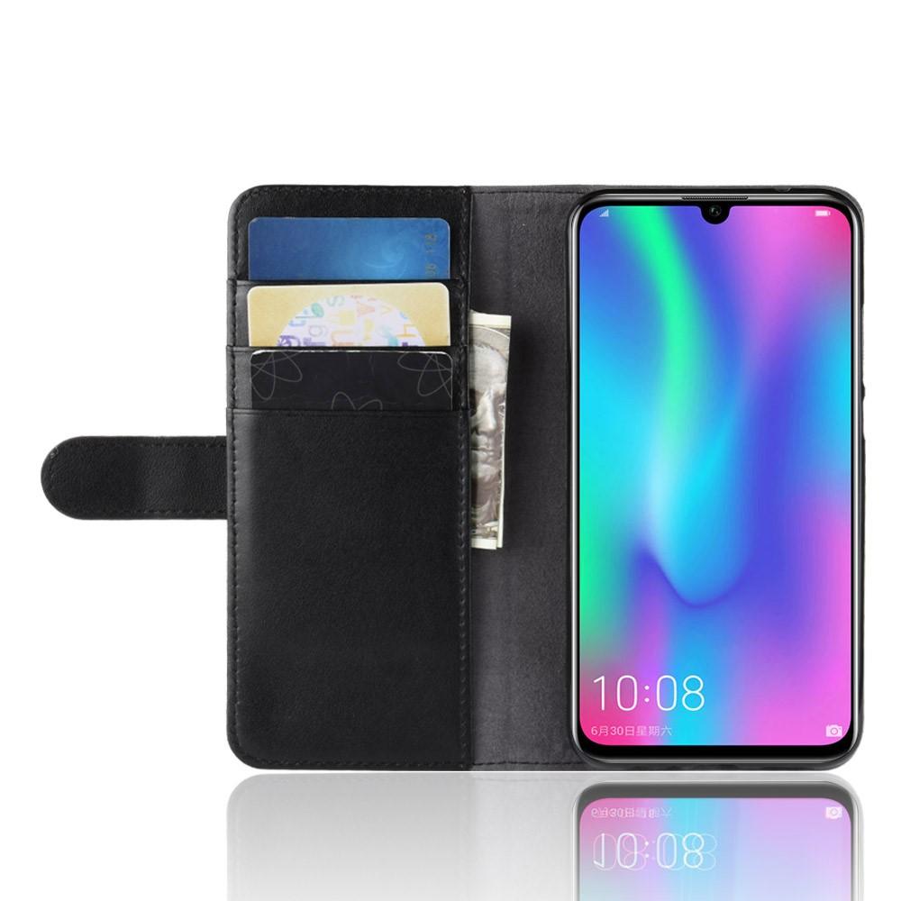 Ekte Lærveske Huawei P Smart 2019 svart