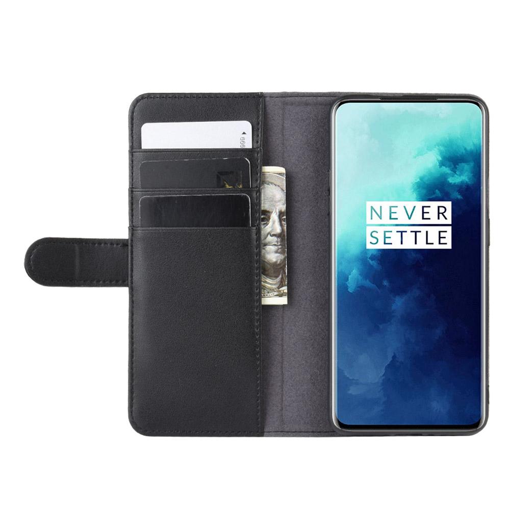 Ekte Lærveske  OnePlus 7T Pro Svart