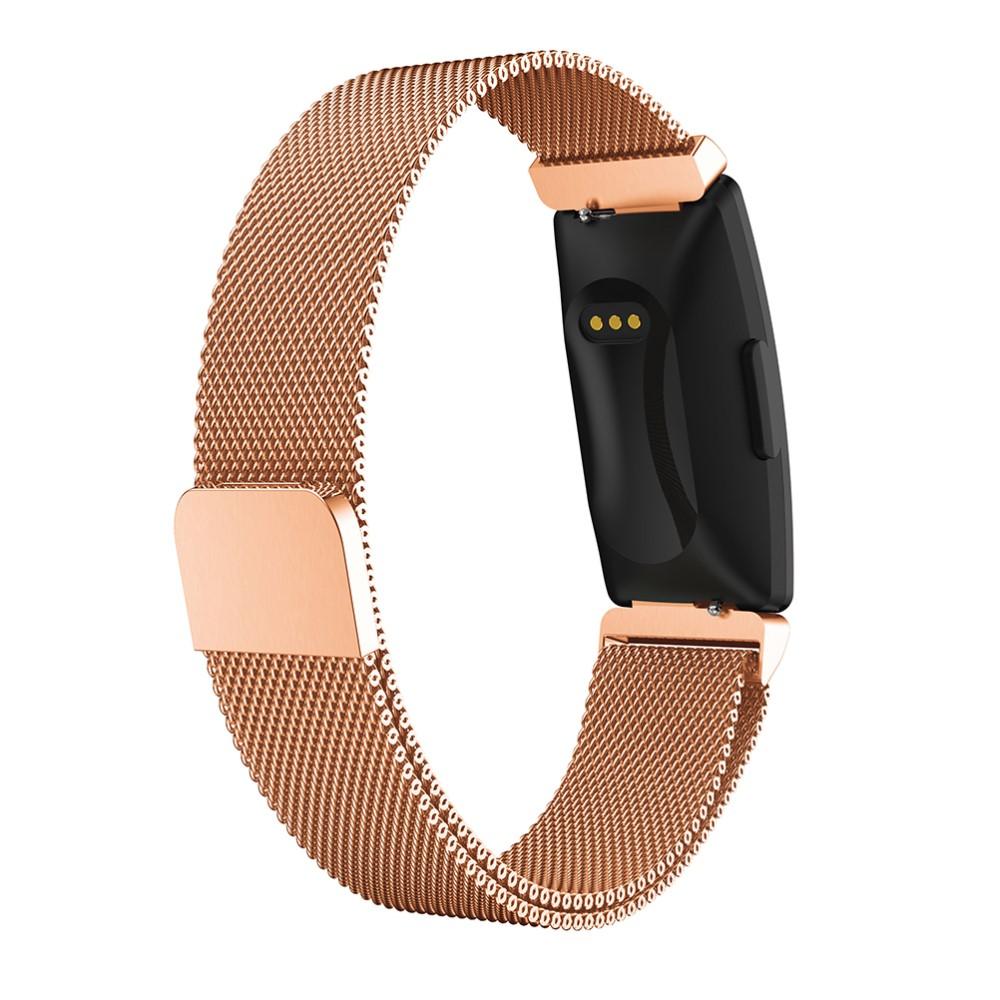 Fitbit Inspire/Inspire HR/Inspire 2 Reim Milanese Loop rosegull