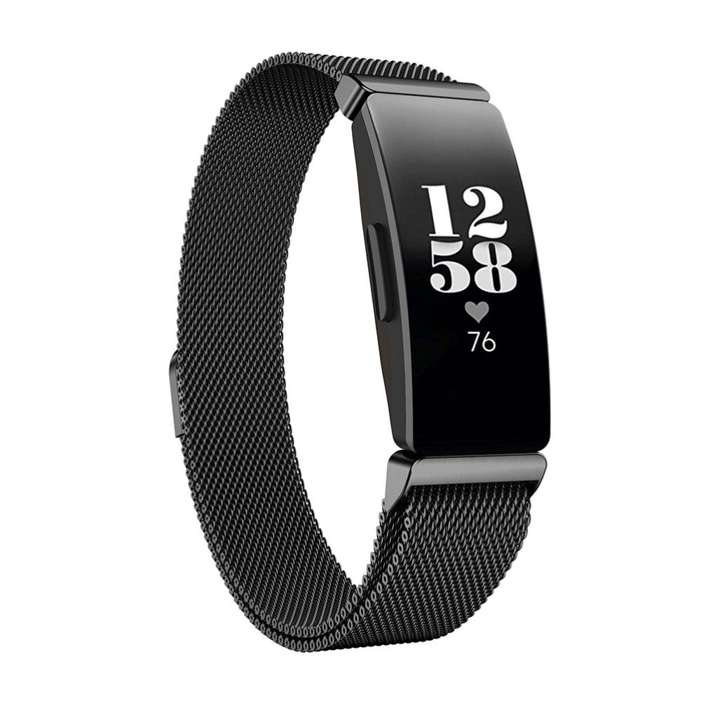 Fitbit Inspire/Inspire HR/Inspire 2 Reim Milanese Loop svart