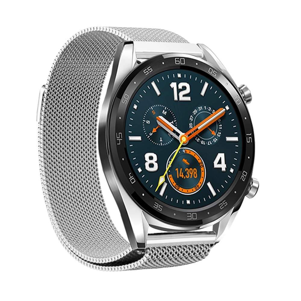 Huawei Galaxy Watch GT Reim Milanese Loop sølv