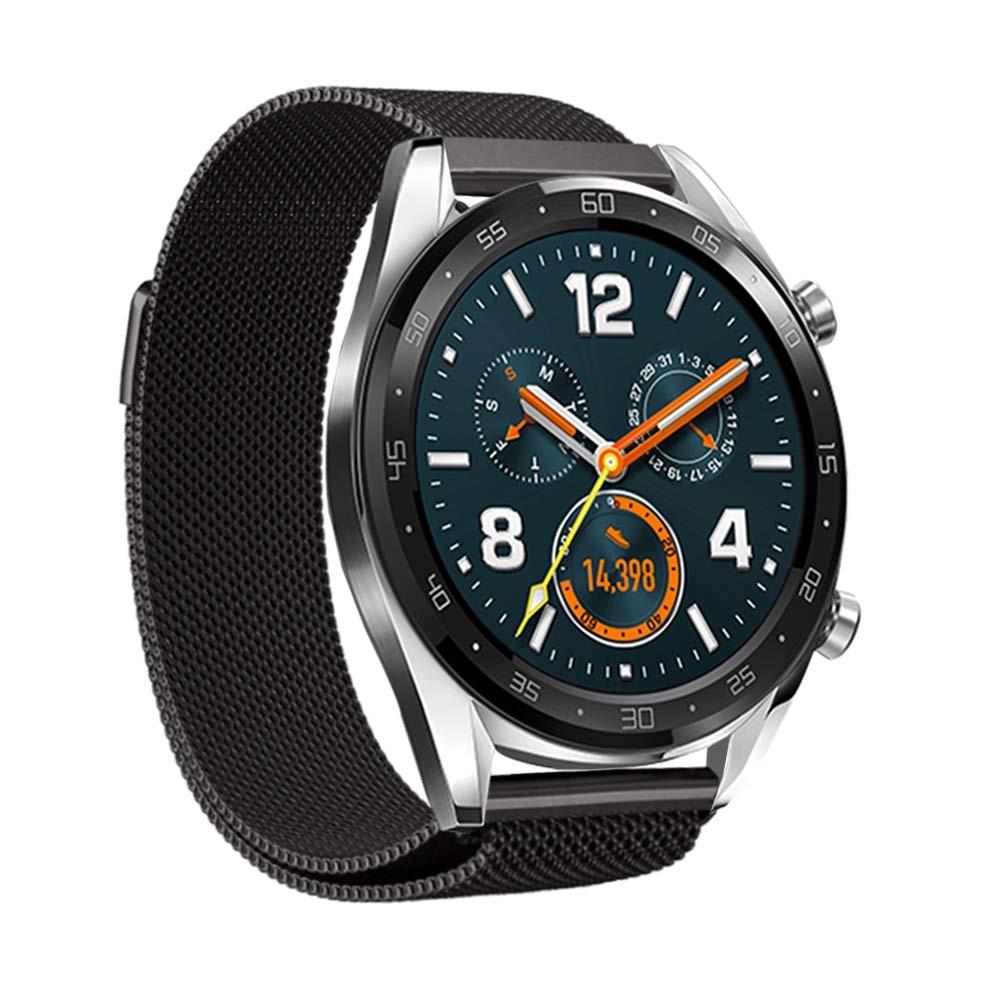Huawei Galaxy Watch GT Reim Milanese Loop svart