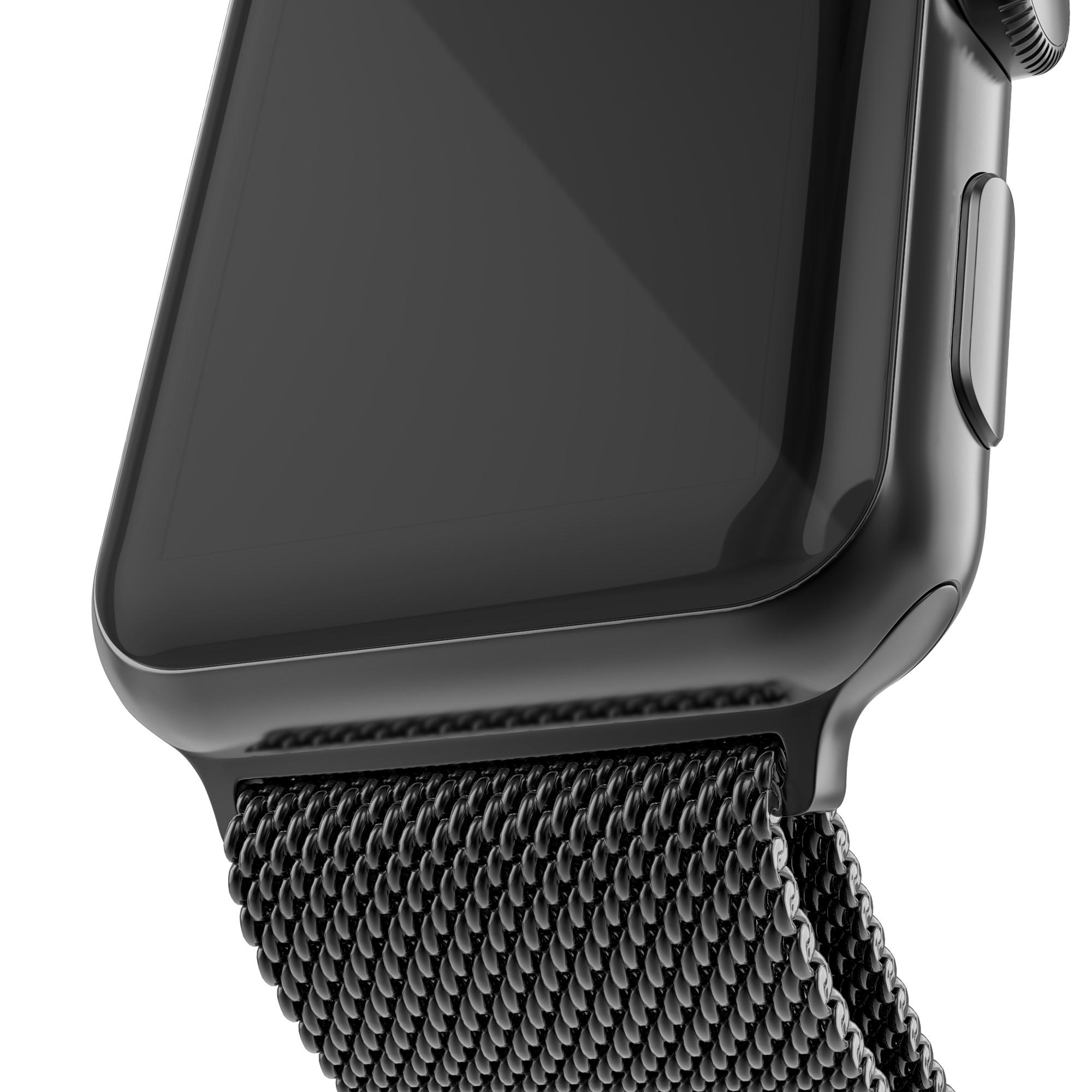 Apple Watch 45mm Series 9 Reim Milanese Loop svart