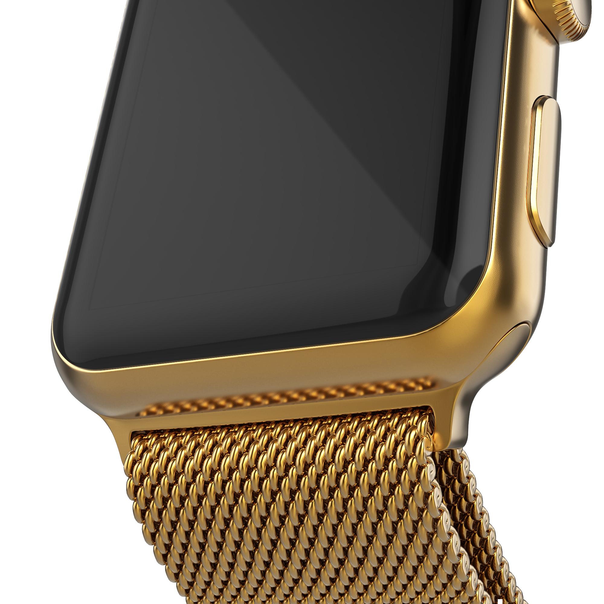 Apple Watch 42/44/45 mm Reim Milanese Loop gull