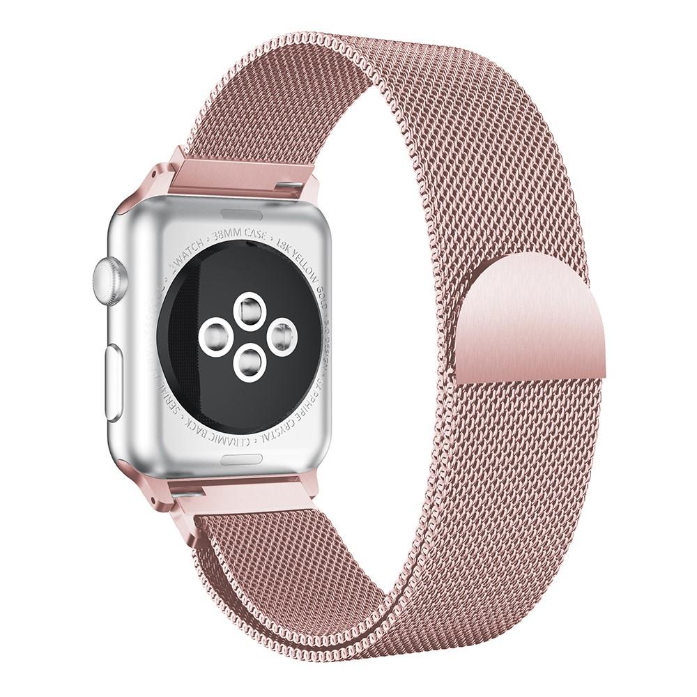 Apple Watch Ultra 49mm 1st Gen Reim Milanese Loop Rosa gull