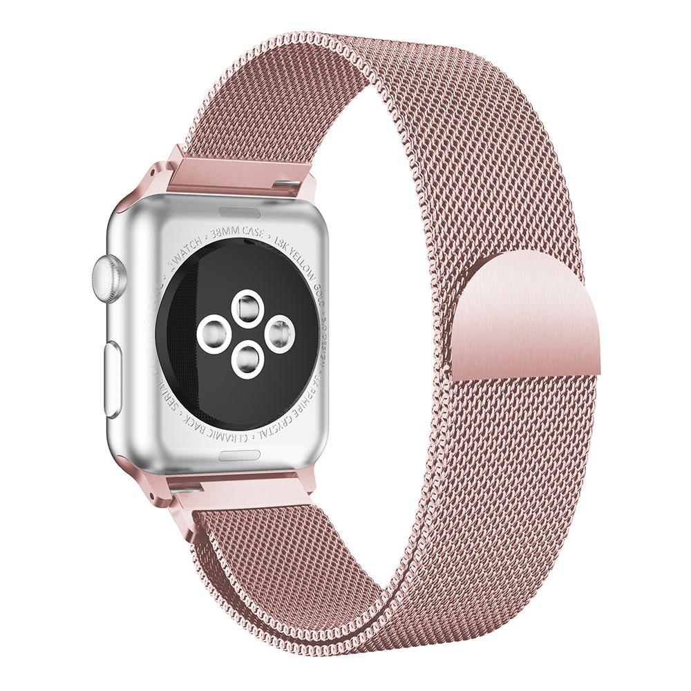 Apple Watch Ultra 49mm Reim Milanese Loop rosa gull