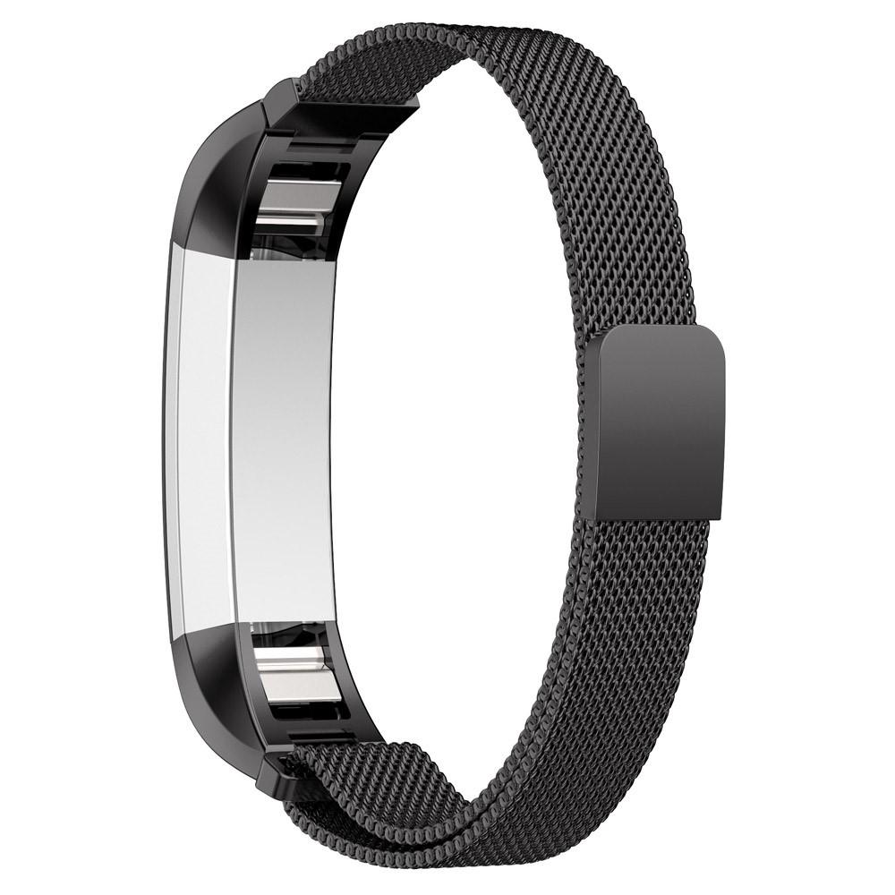 Fitbit Alta HR/Alta Reim Milanese Loop Svart