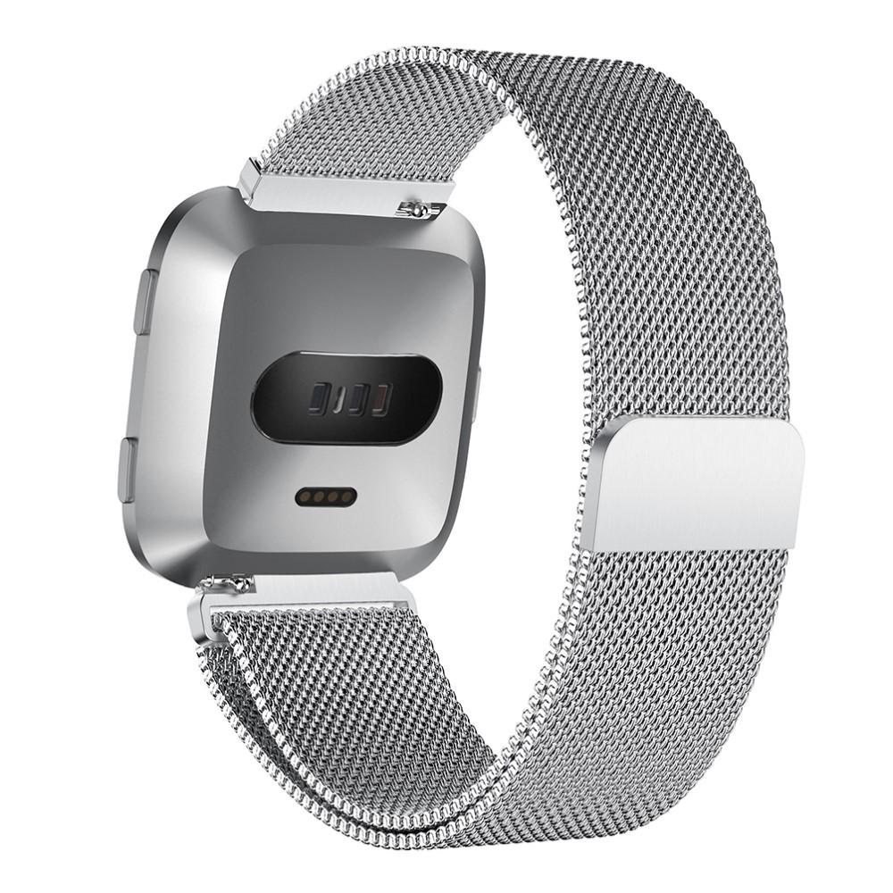 Fitbit Versa/Versa 2 Reim Milanese Loop sølv