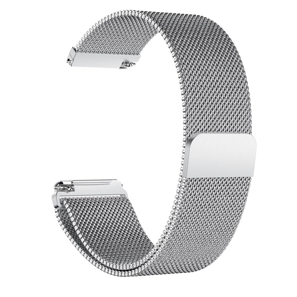 Fitbit Versa/Versa 2 Reim Milanese Loop sølv