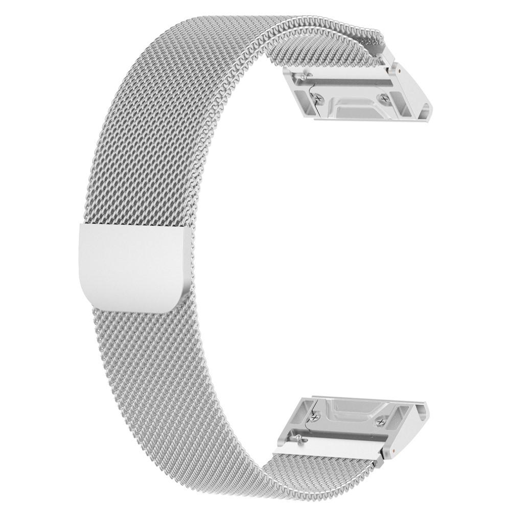 Garmin Approach S70 47mm Reim Milanese Loop sølv