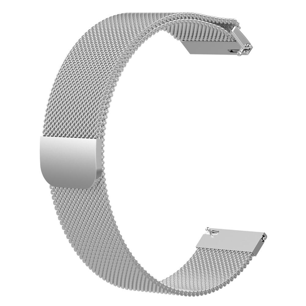 Samsung Galaxy Watch 42mm Reim Milanese Loop sølv