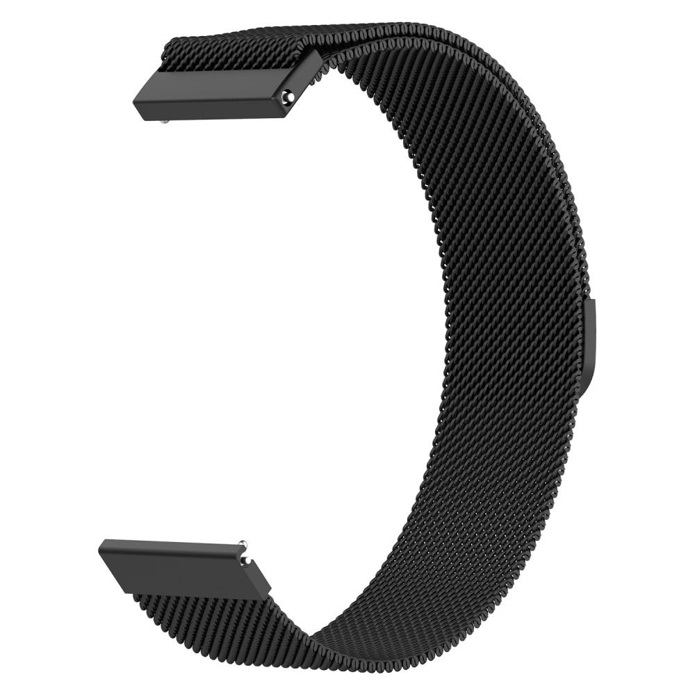 Samsung Galaxy Watch 42mm Reim Milanese Loop svart