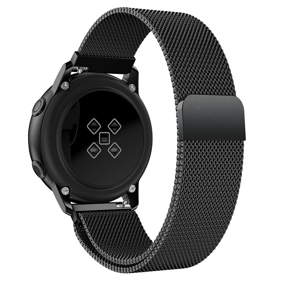 Samsung Galaxy Watch Active Reim Milanese Loop svart