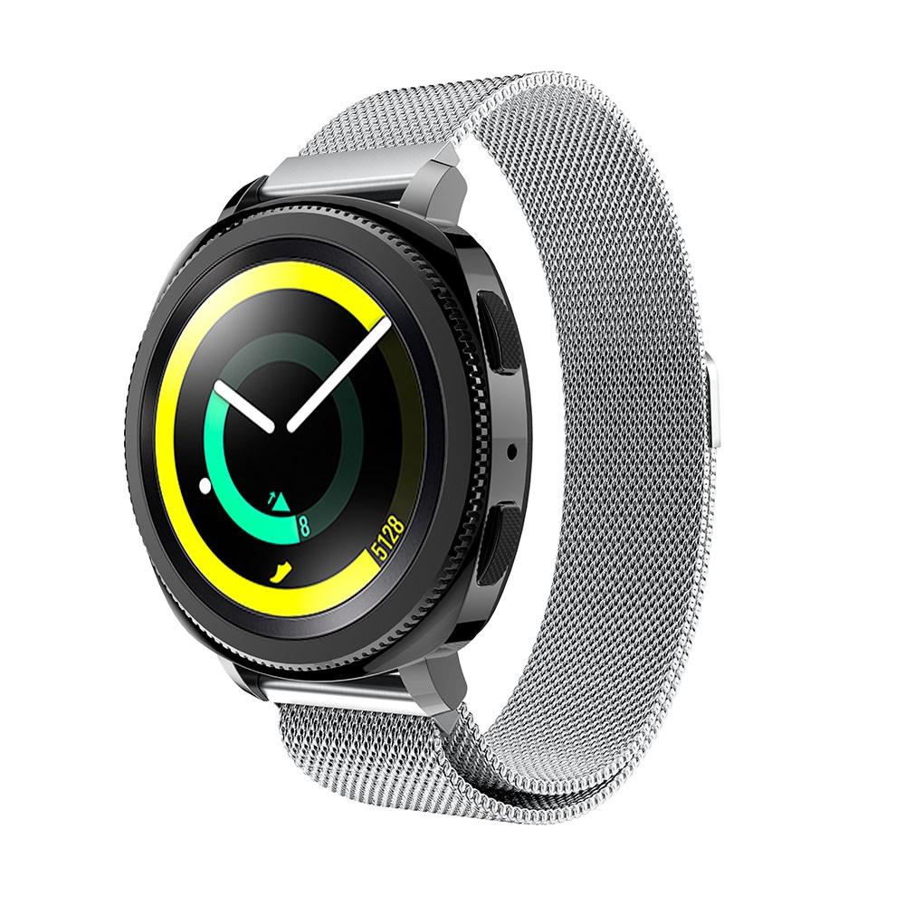 Samsung Gear Sport Reim Milanese Loop sølv