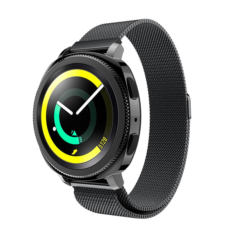 Samsung Gear Sport Reim Milanese Loop svart