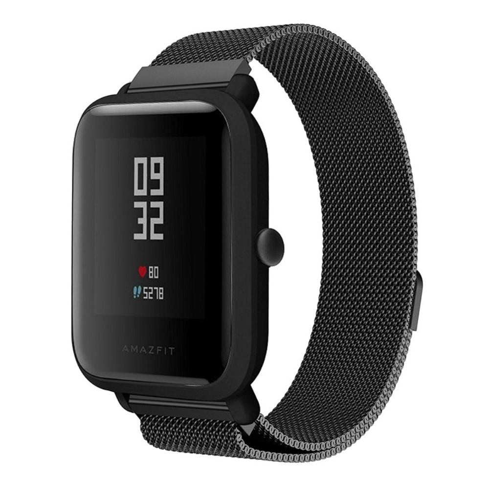 Xiaomi Amazfit Bip Reim Milanese Loop svart