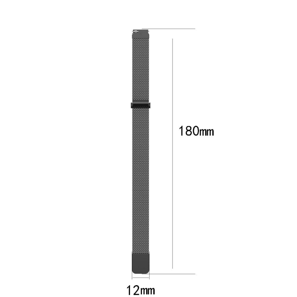 Xiaomi Mi Band 3/4 Reim Milanese Loop svart
