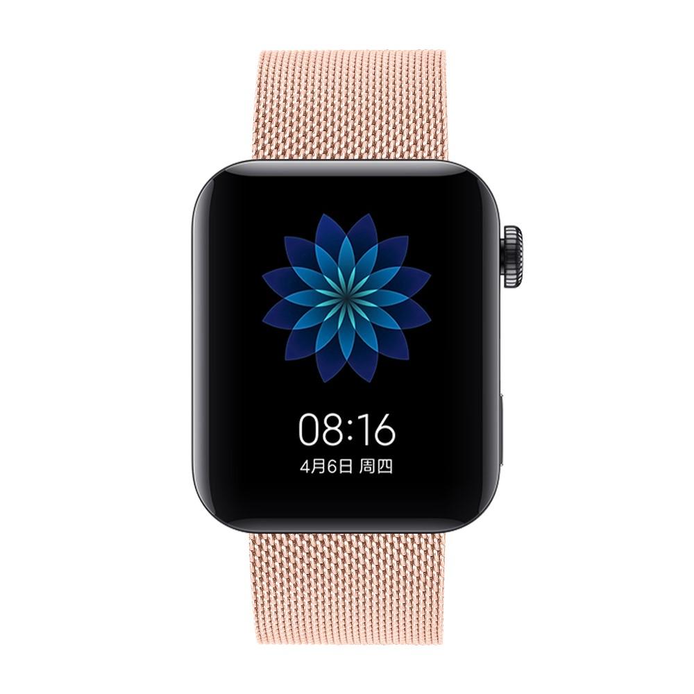 Mesh Bracelet Xiaomi Mi Watch Rose gold