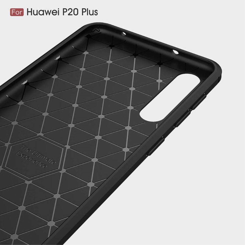 Brushed TPU Deksel Huawei P20 Pro black