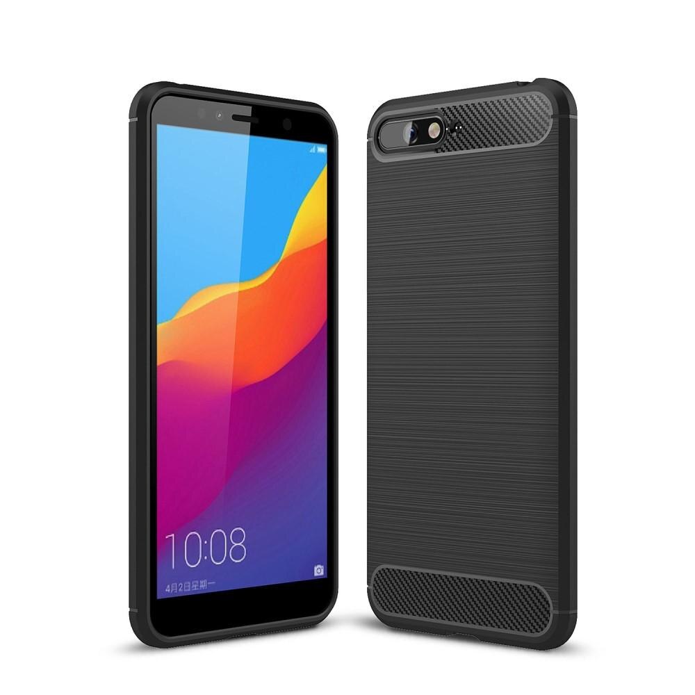 Brushed TPU Deksel Huawei Y6 2018 black