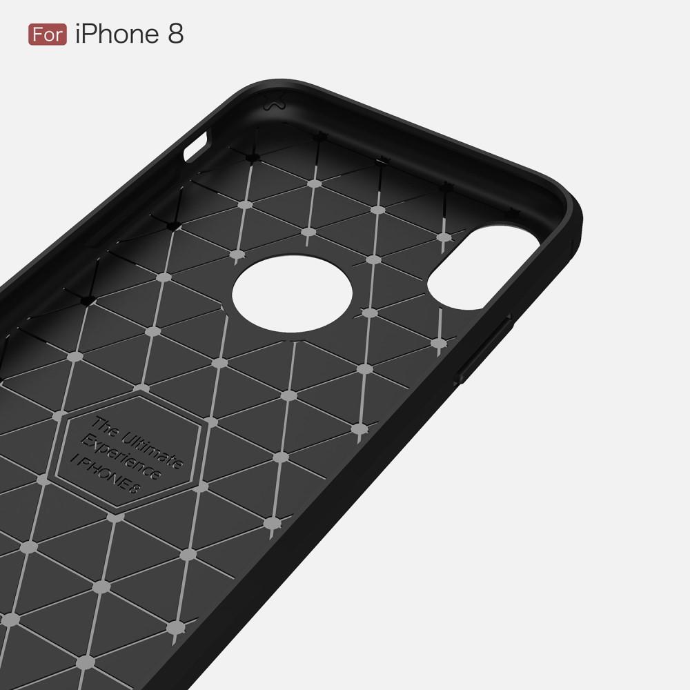 iPhone X/XS Deksel TPU Brushed Svart