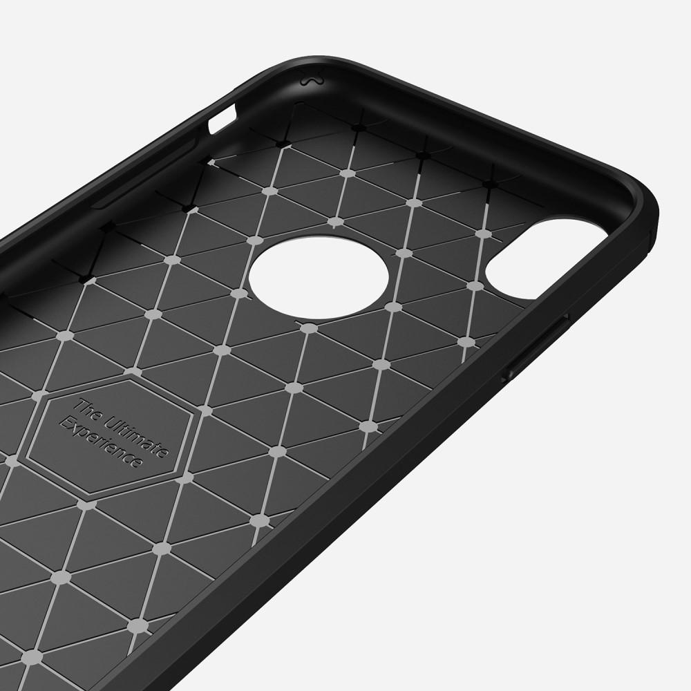 Brushed TPU Deksel iPhone XR black