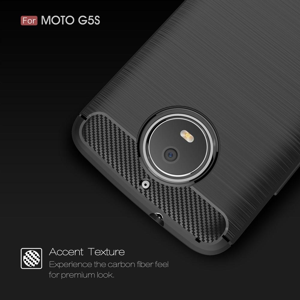 Brushed TPU Deksel Moto G5S black
