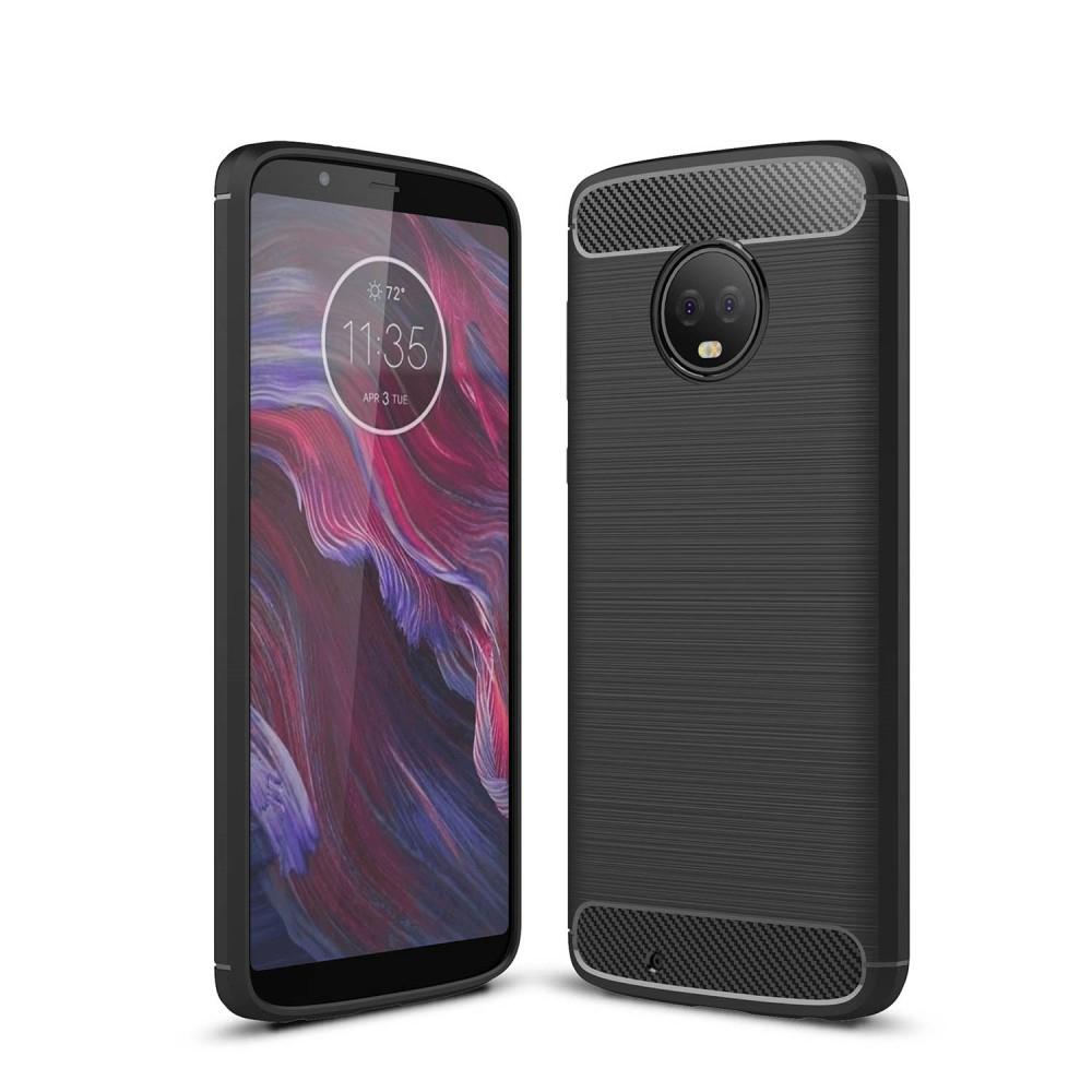 Brushed TPU Deksel Moto G6 black