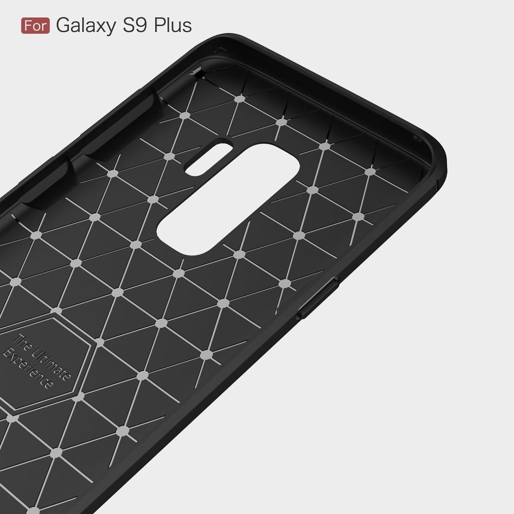 Brushed TPU Deksel Samsung Galaxy S9 Plus black