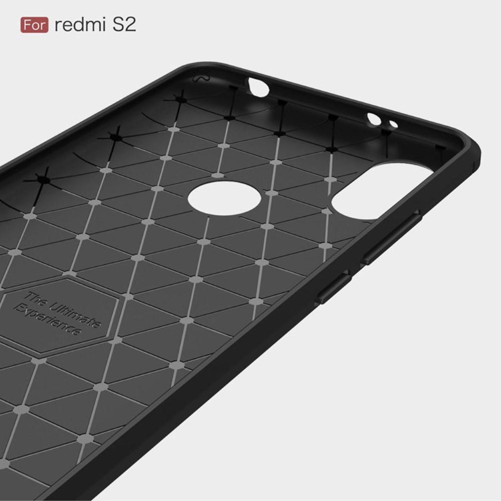 Brushed TPU Deksel Xiaomi Redmi S2 black