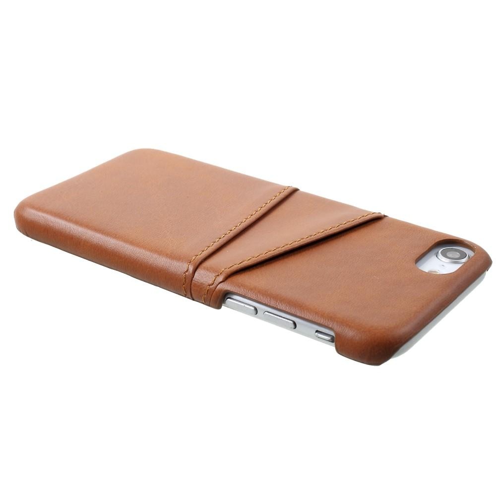 Card Slots Case iPhone 8 brun