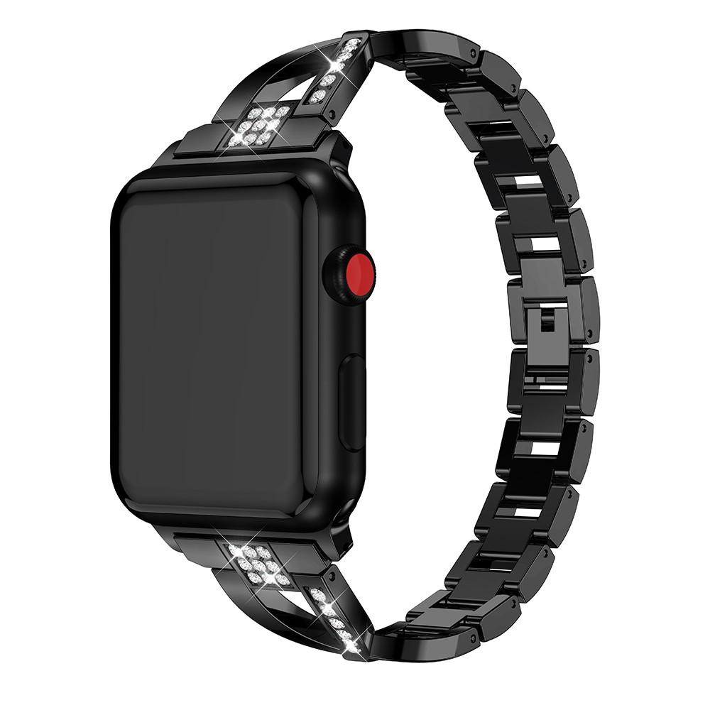 Crystal Bracelet Apple Watch 38/40/41 mm Black